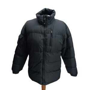 NordicTrack Men's Puffer Jacket L 42-44 Winter Coat Ski Snowboard Hooded Black